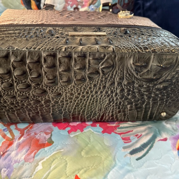 BRAHMIN NWT LARGE DUXBURY IN SILVER LINING WINDERMERE - Picture 3 of 5